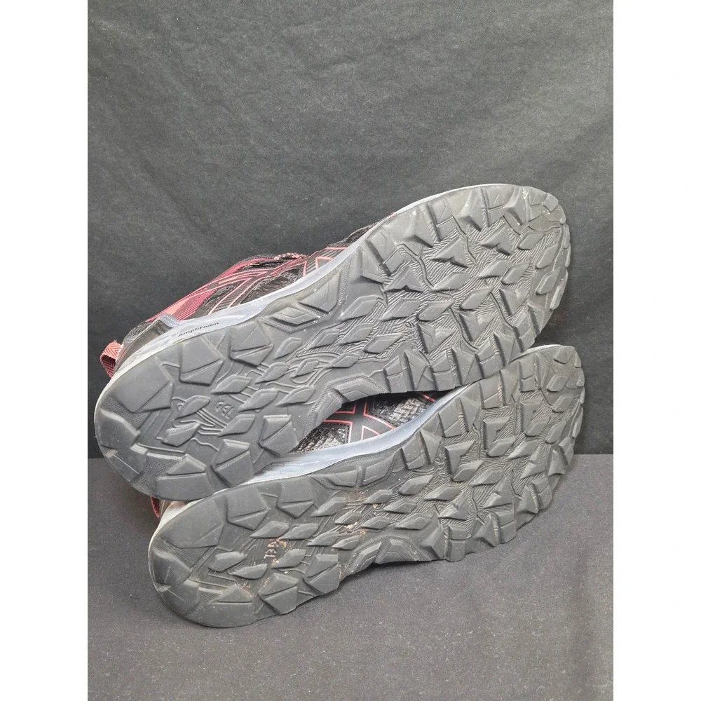 Asics Gel-Sonoma 6 GTX Mens Trail Running‎ Shoes Black Red Gore-Tex 1012A567 9.5